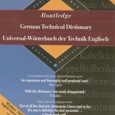 Routledge German Technical Dictionary Universal [CD-ROM] Routledge