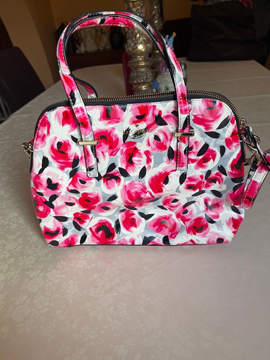 Kate Spade New York Cedar Street Rose Print Maise Satchel