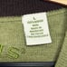 Orvis Men's Merino Wool V-Neck Long Sleeve Pullover Green Sweater- Sz L