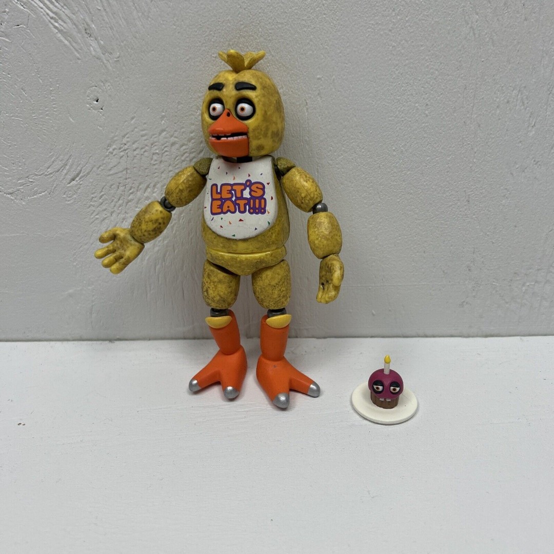 2016 FNAF Funko Nightmare Chica 5” Figure Five Nights At Freddy’s