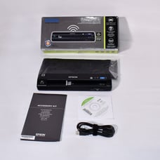 Epson WorkForce DS-40 Wireless Color Document Scanner Battery Operated 1124!!!