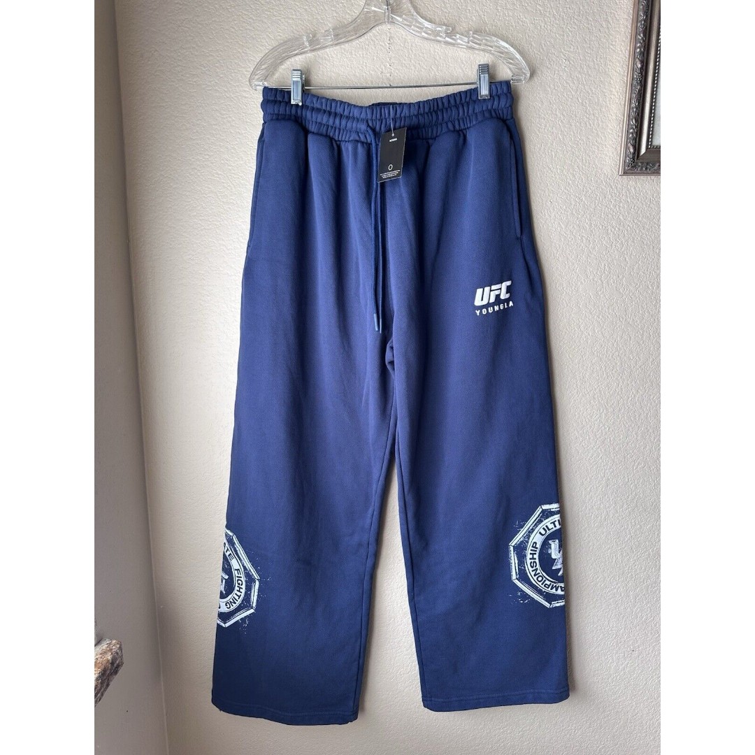 YOUNGLA - 2148 - UFC™ Championship Jogger - Blue - Size Large Brand New Sold Out