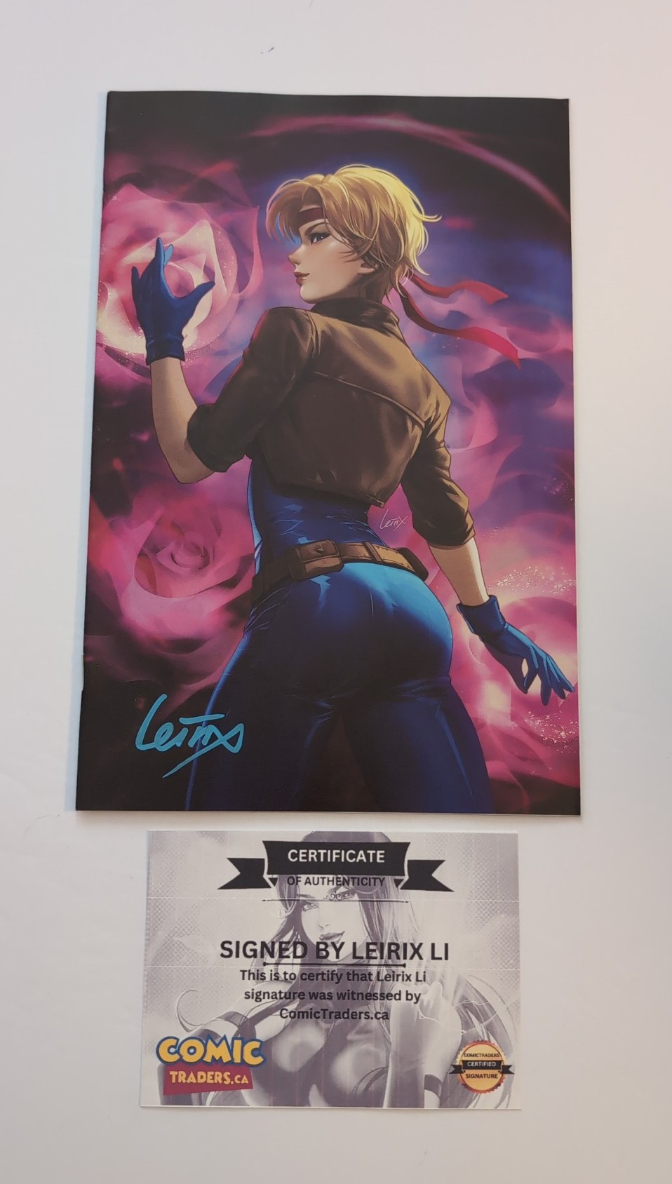 Dazzler #1 Unknown Comics Exclusive Leirix Virgin Variant Signed w/COA