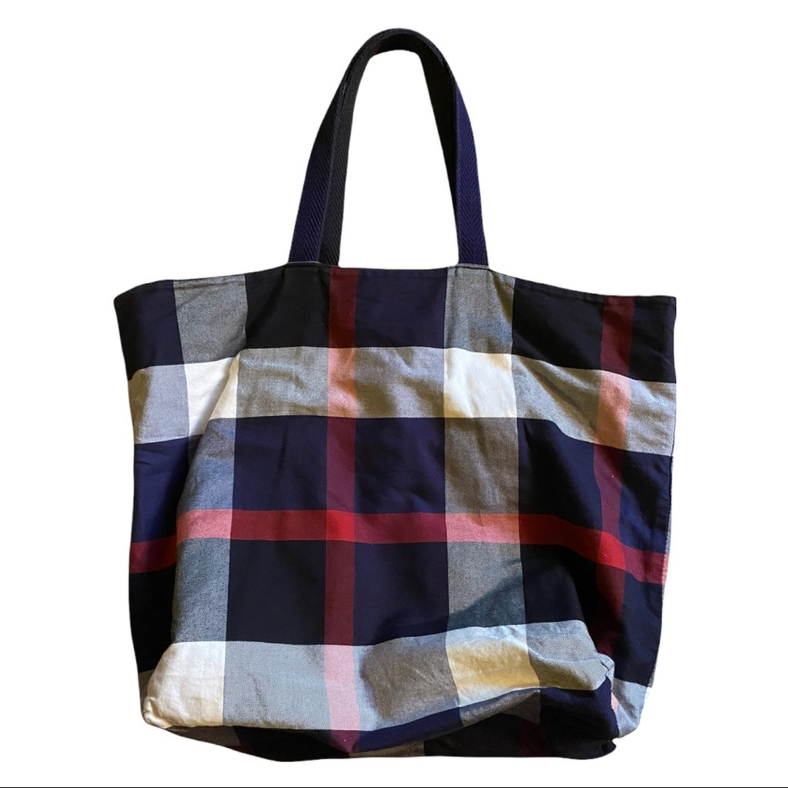 Black Label Crestbridge Burberry Novacheck Tote