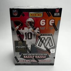 Panini Mosaic 2022 NFL Trading Cards Blaster Box Orange Parallels