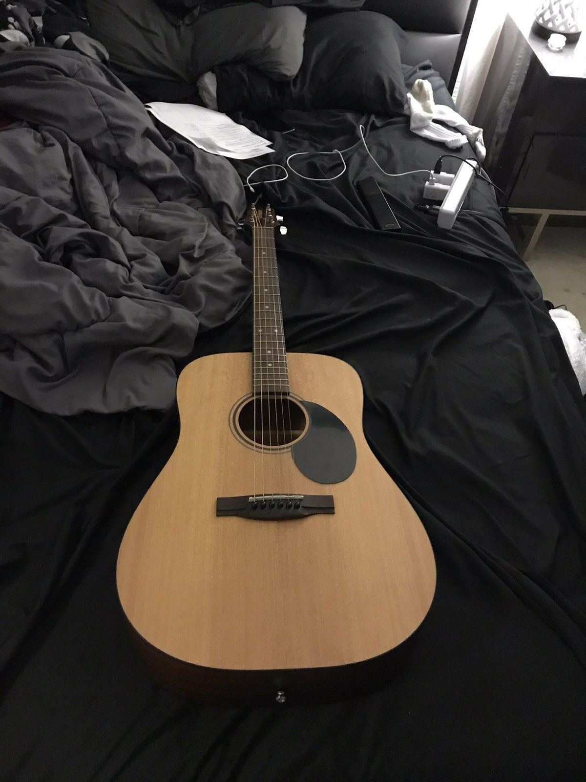 Acoustic Guitar With Case