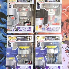 Transformers Megatron & Decepticons Funko Pop Bundle