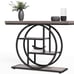4-Tier Entryway Table, 41.3-Inch Industrial Sofa Table for Living Room