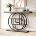 4-Tier Entryway Table, 41.3-Inch Industrial Sofa Table for Living Room
