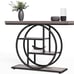 4-Tier Entryway Table, 41.3-Inch Industrial Sofa Table for Living Room