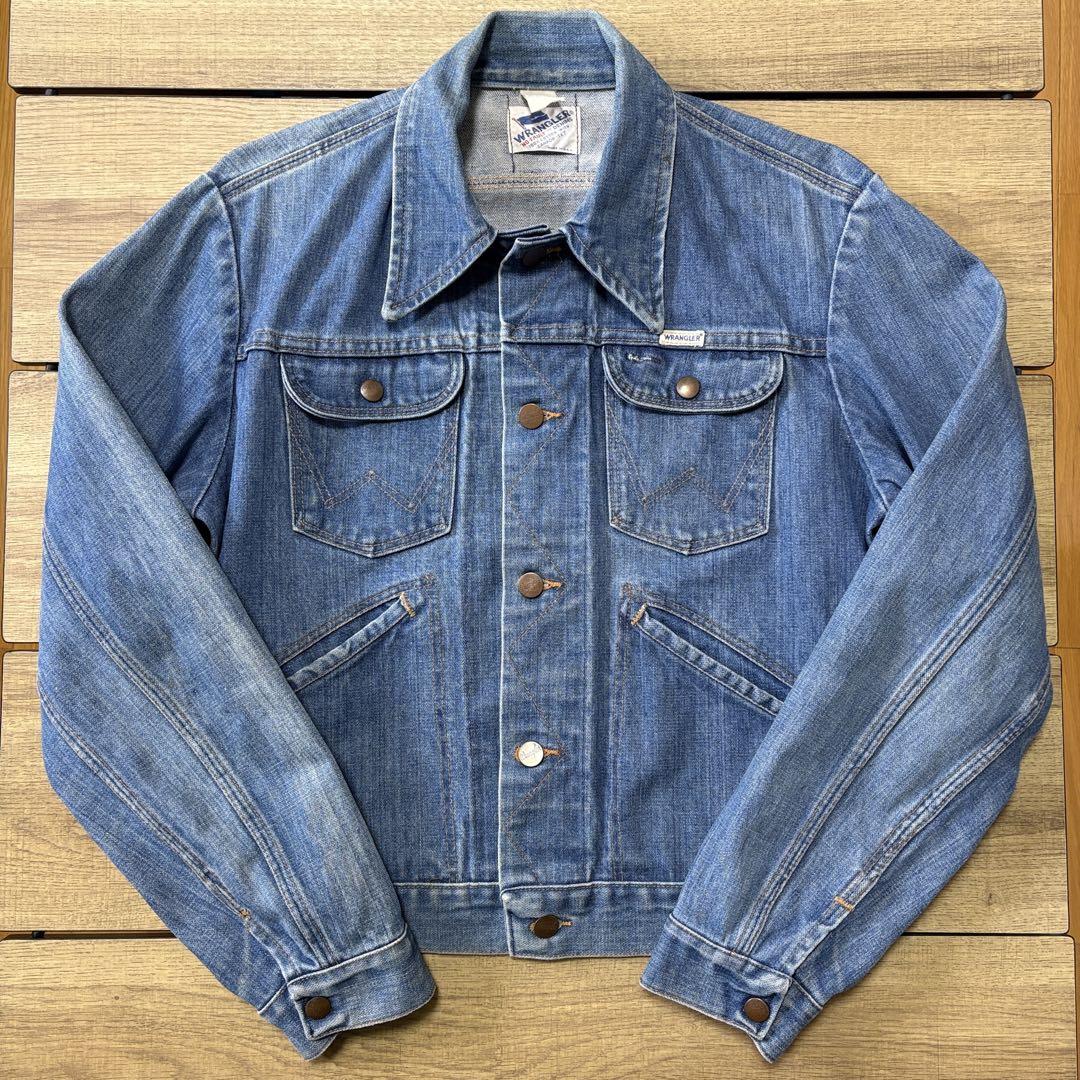 Vintage 70s Wrangler 126MJ Jacket Size 40 No Fault Denims