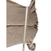 SAKS FIFTH AVENUE Fitted Cashmere Cardigan size XL Tan Button Down