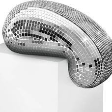 NEW Melted Disco Ball Decor, Aesthetic Room Decor with Funky & Unique Style
