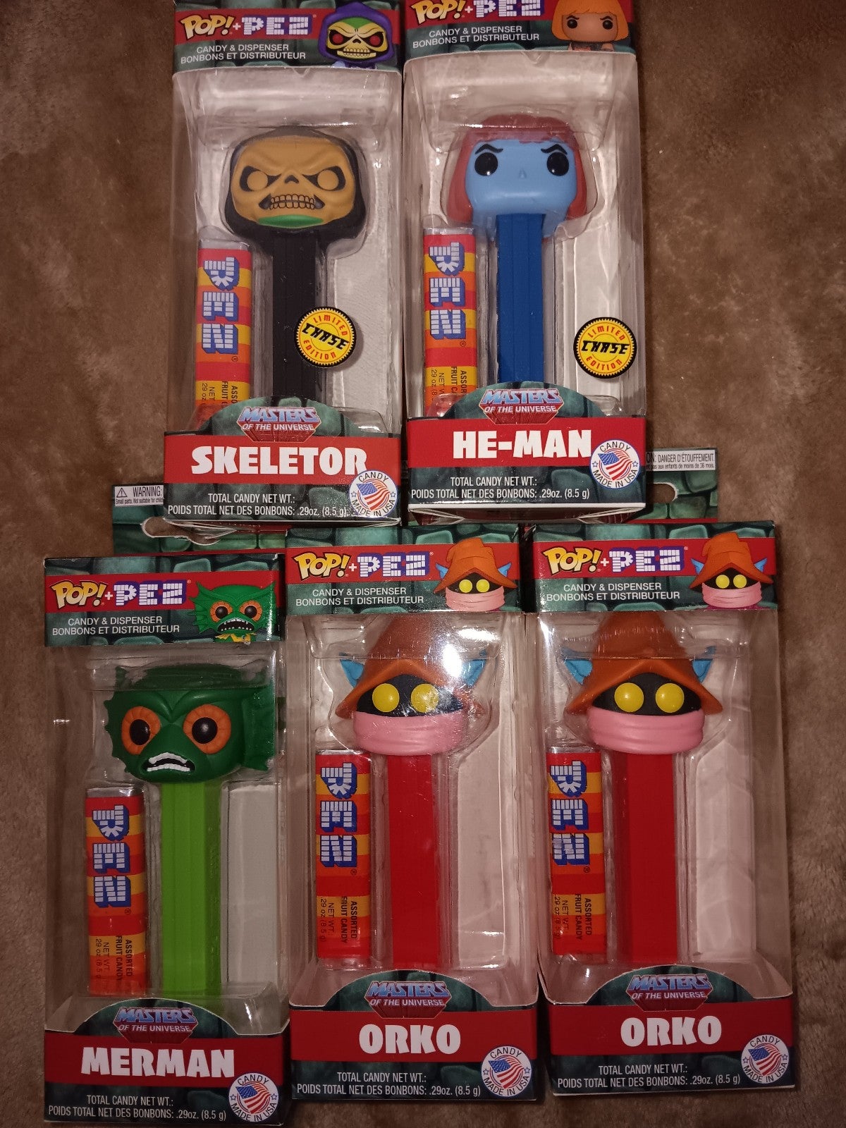 Funko Pop Pez Manster of the Universe Bundle