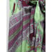 RAINBOW WOMEN'S BOHO WRAP SKIRT MAXI COTTON LIME GREEN PURPLE SIDE POCKETS BEACH