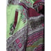 RAINBOW WOMEN'S BOHO WRAP SKIRT MAXI COTTON LIME GREEN PURPLE SIDE POCKETS BEACH
