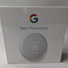 Google Nest Thermostat Programmable Smart WiFi G4CVZ Snow GA01334 White Sealed