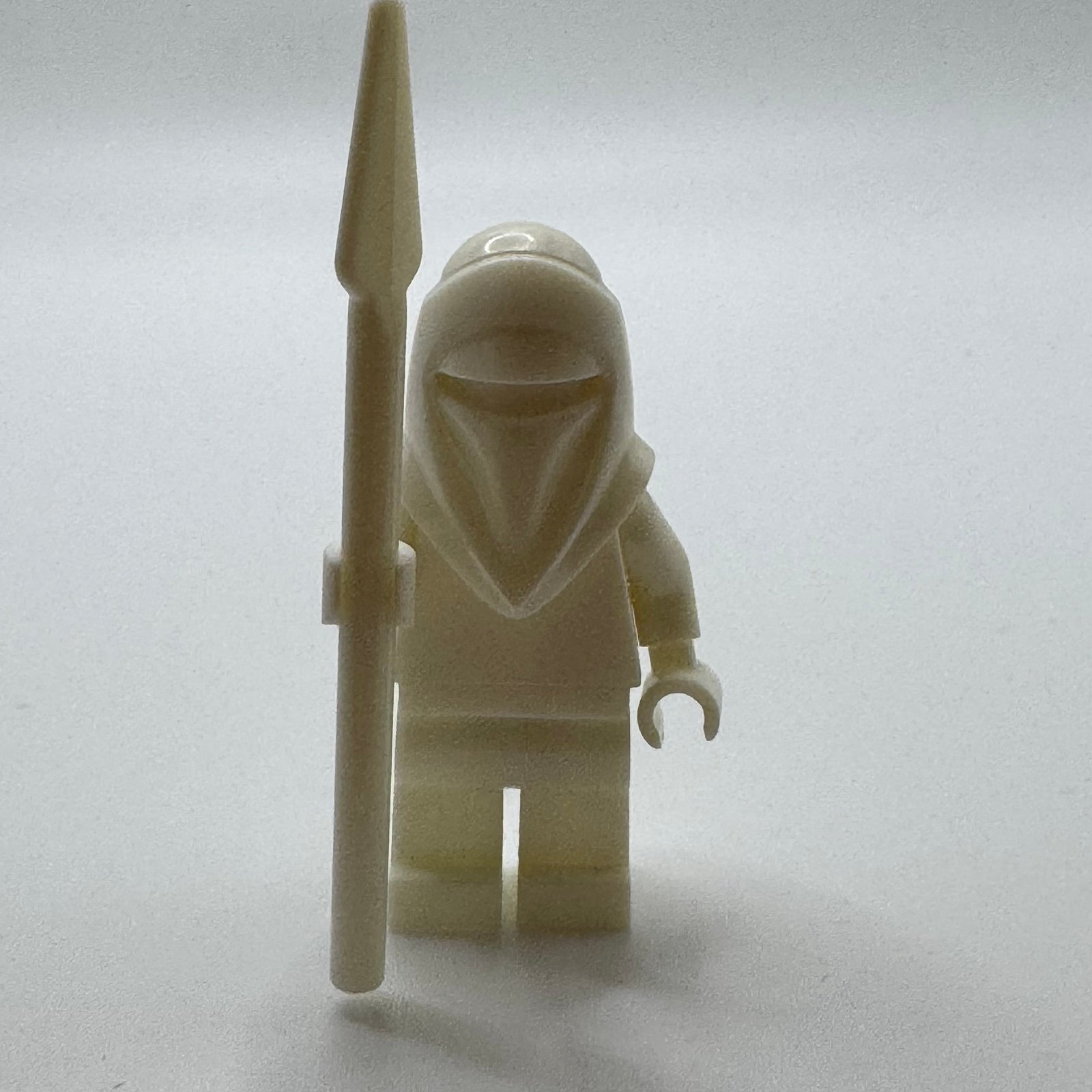 Lego Star Wars Rare Monochrome Glow In The Dark Royal Guard With Staff New!