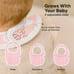 8-Pack Organic Baby Bibs for Boys, Girls - Soft Cotton Drooling and Teething bib