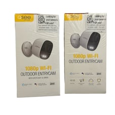 Q-See outdoor entry am security camera Wi-Fi set of 2
