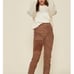 LPA Leopard Print Leather Pant