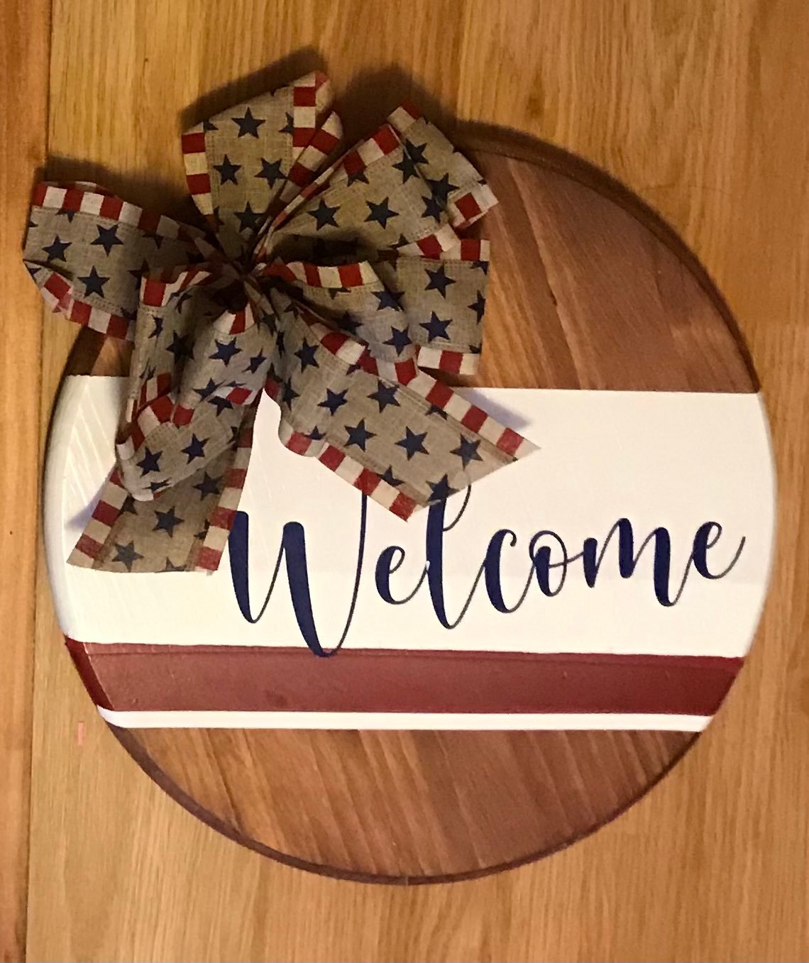 welcome sign