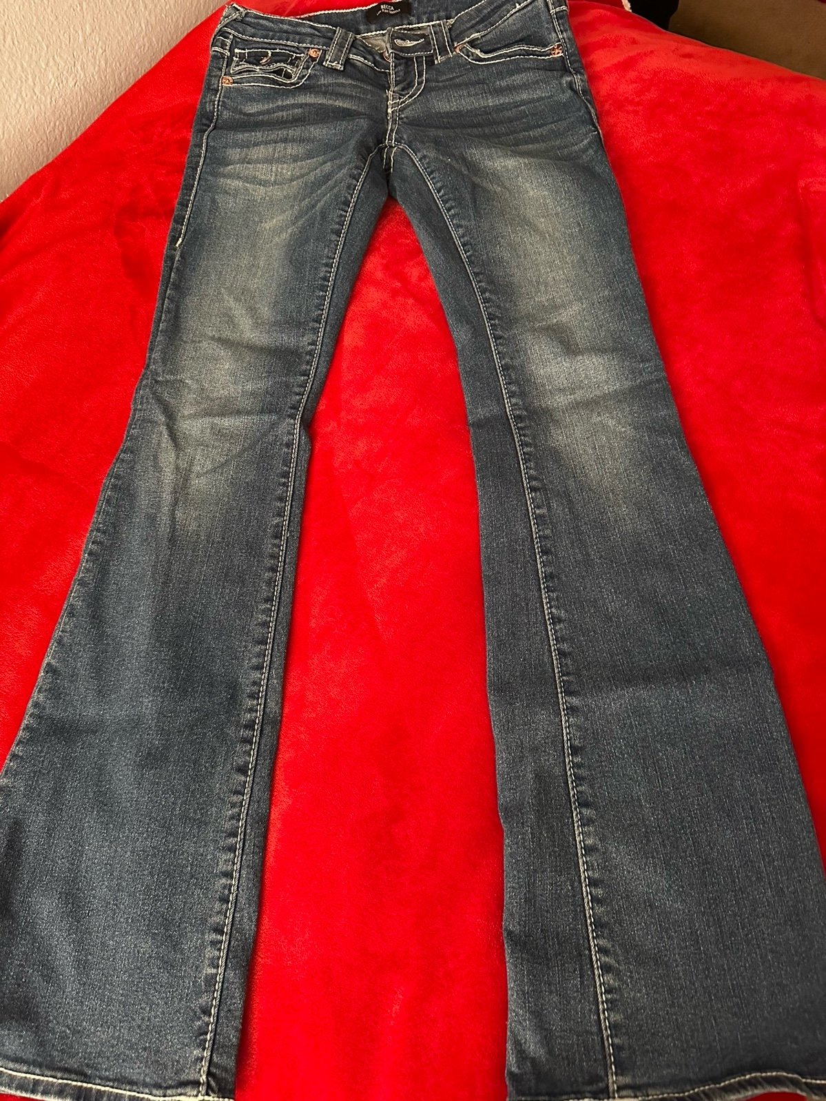 True Religion Becca low rise bootcut jeans