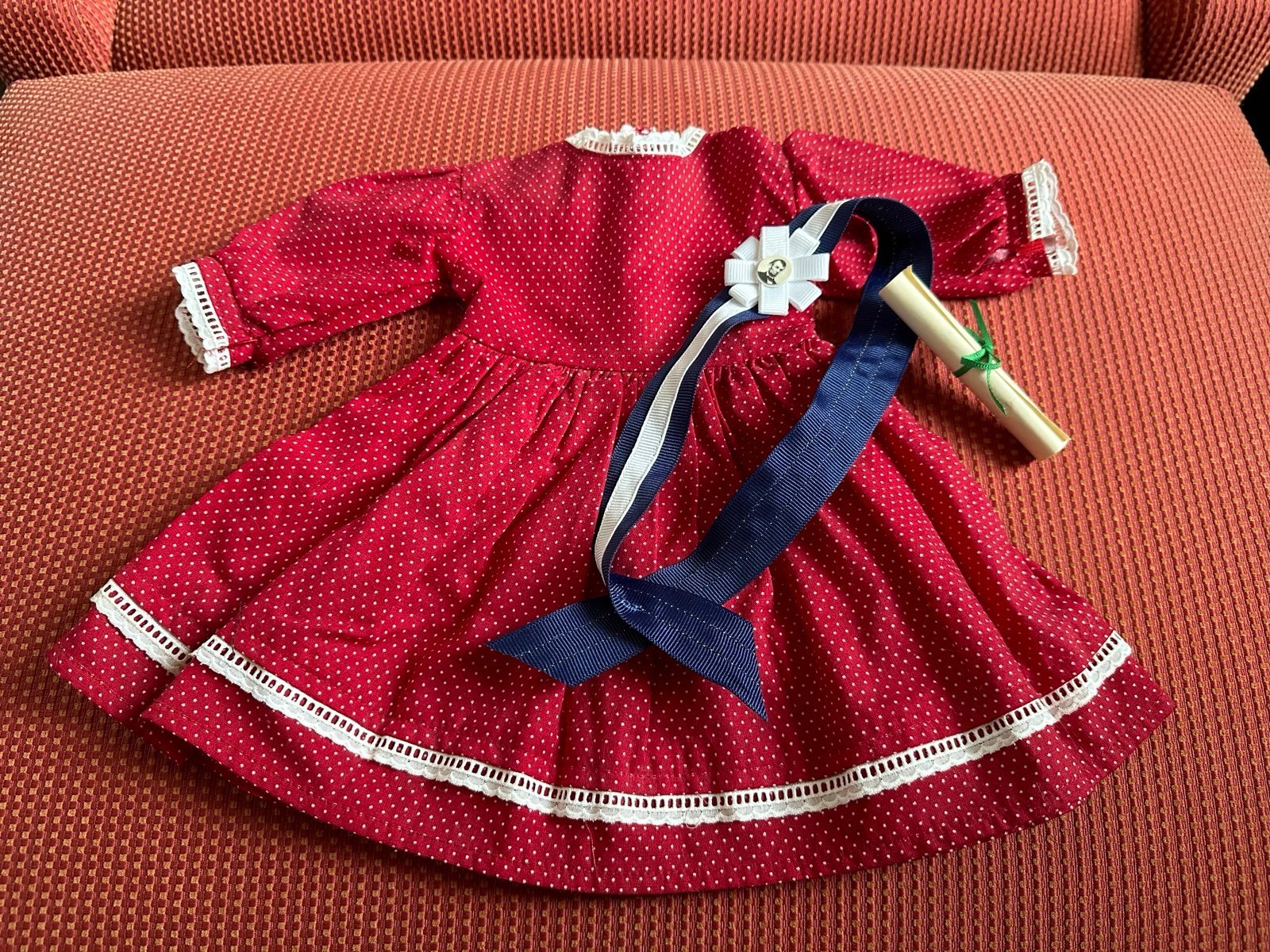 American Girl Addy Patriotic Party Dress