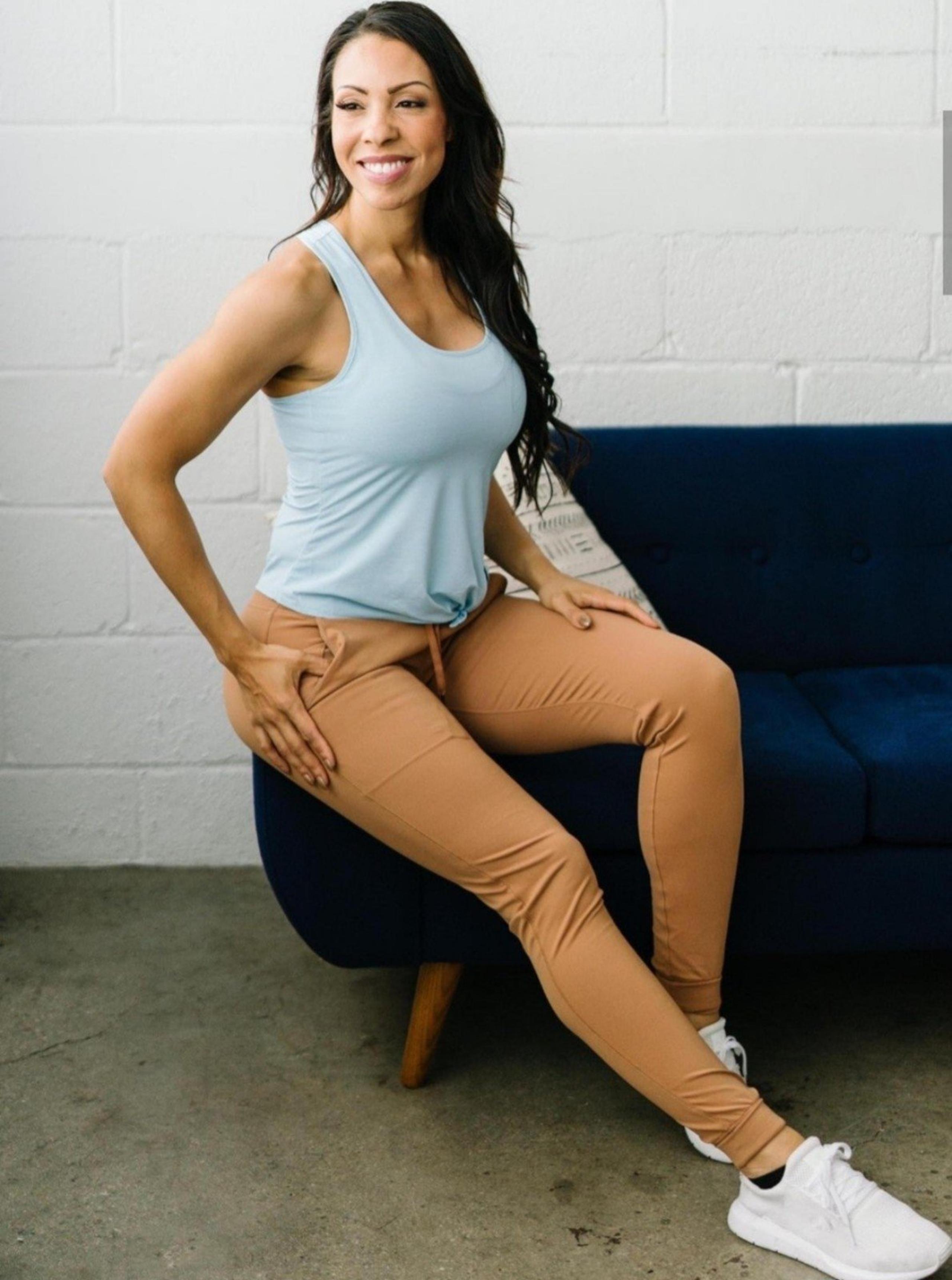 Zyia joggers tan Beige xs