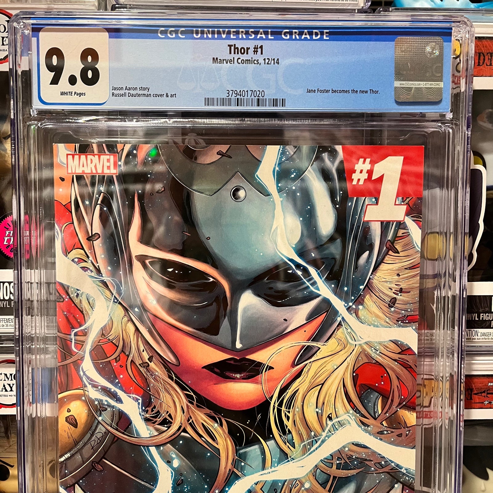 Thor #1 CGC 9.8 1st Eddition (2014) Jane Foster becomes the new Thor - Marvel