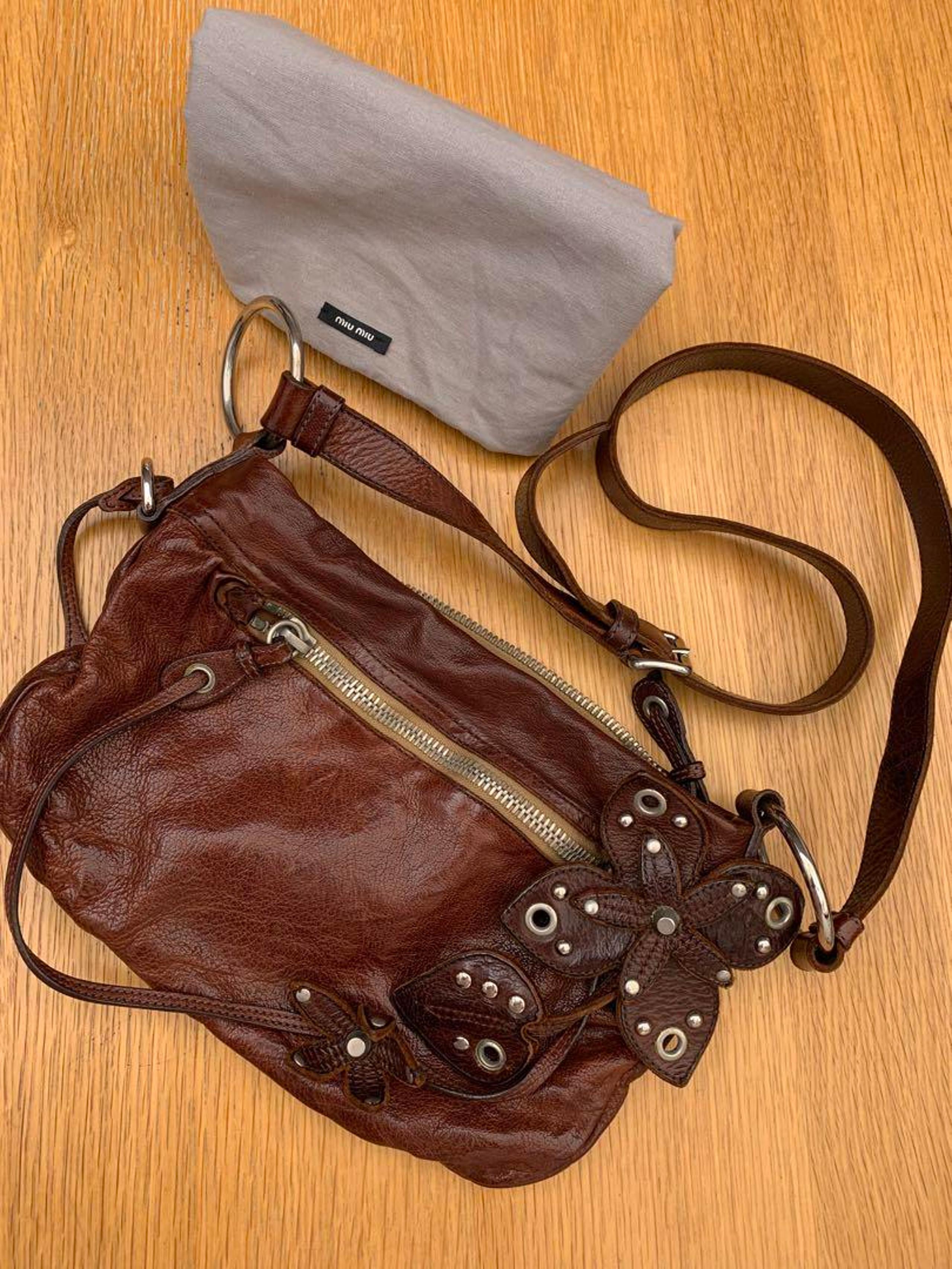 Miu Miu shoulder bag with flower motif