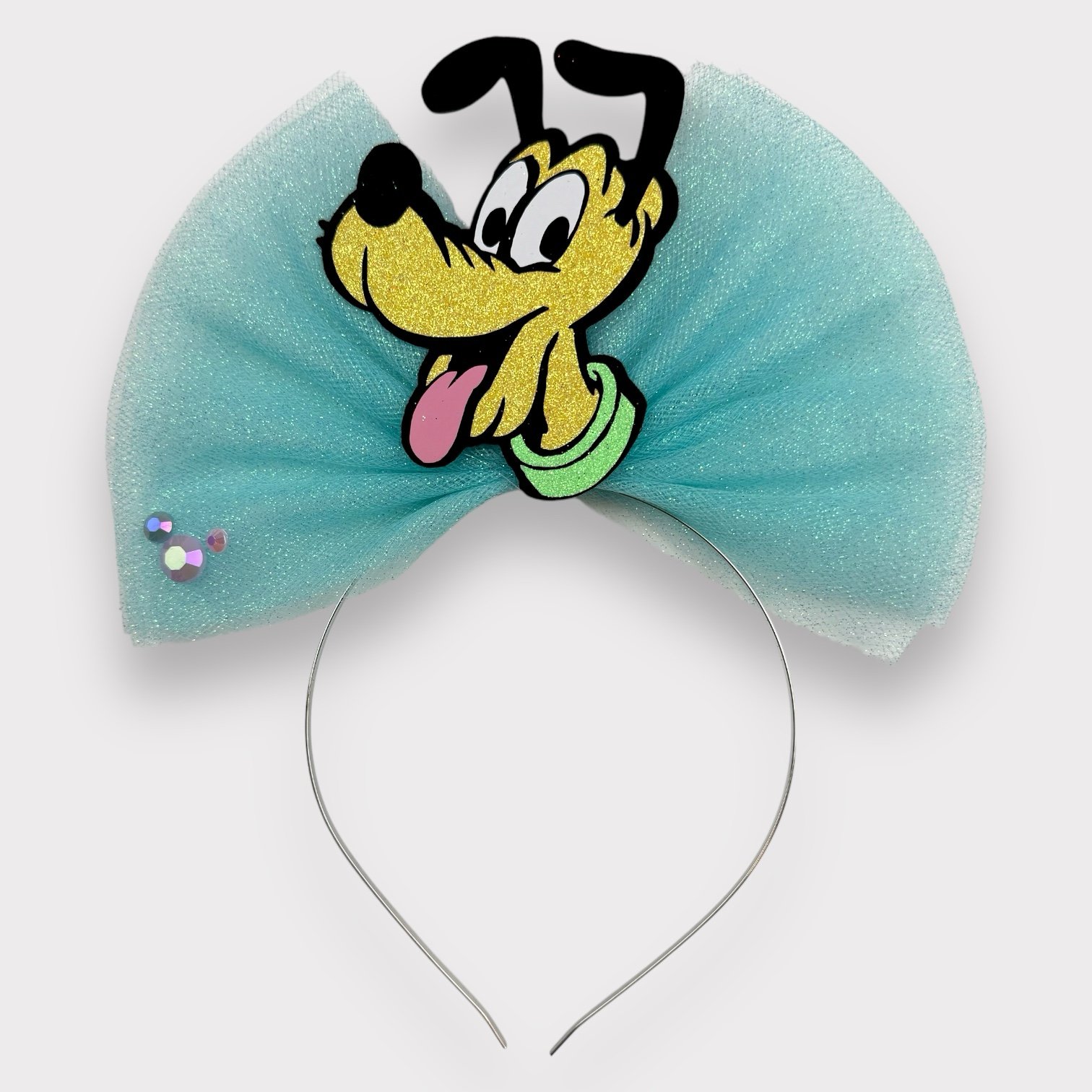 A Proper Princess headband: Pluto tulle bow headband NWOT  Disney ears