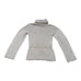 White + Warren Silk Cashmere Blend Neutral Cowl Neck Knit Tie Sweater | Size S