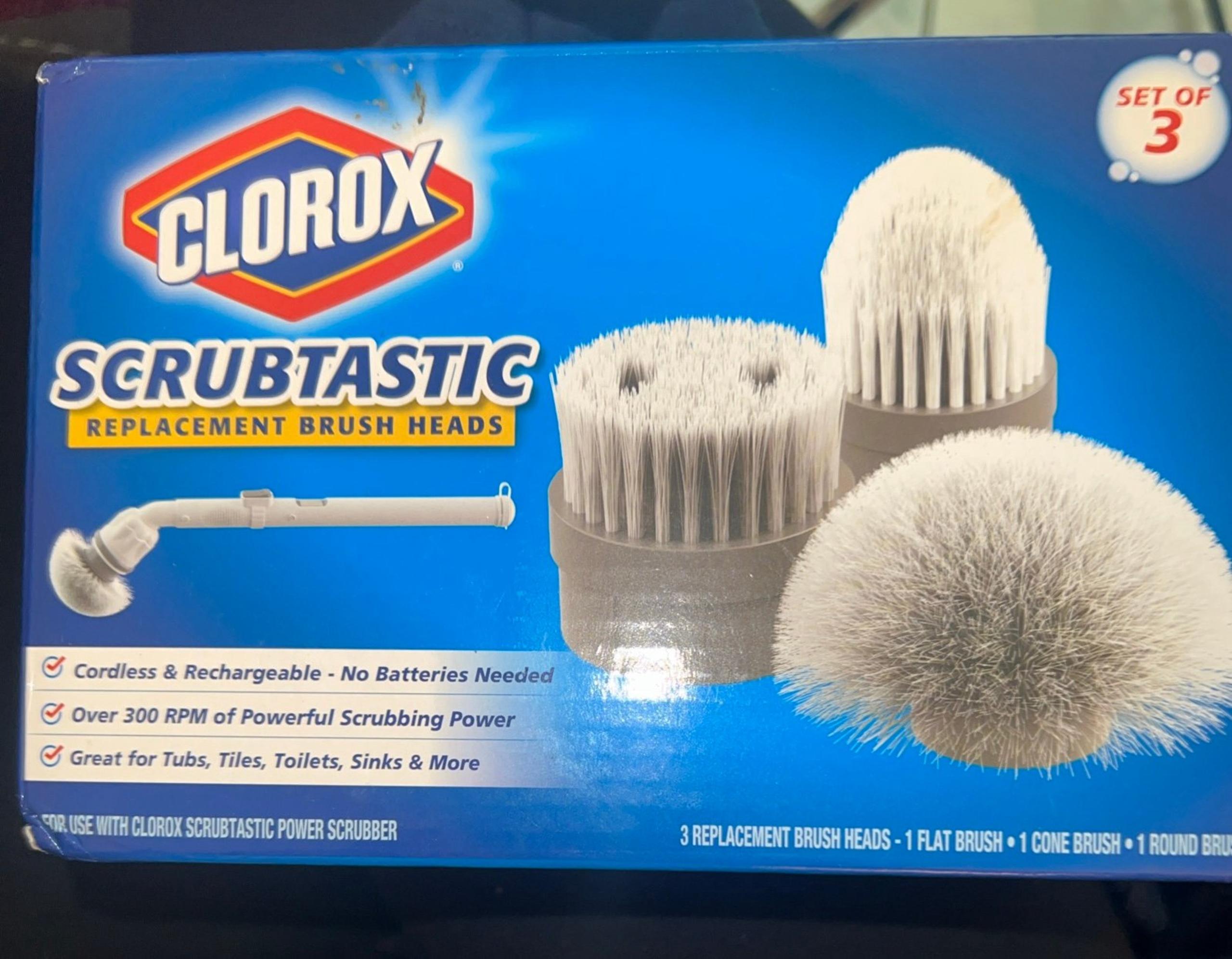 Clorox scrubtastic brush