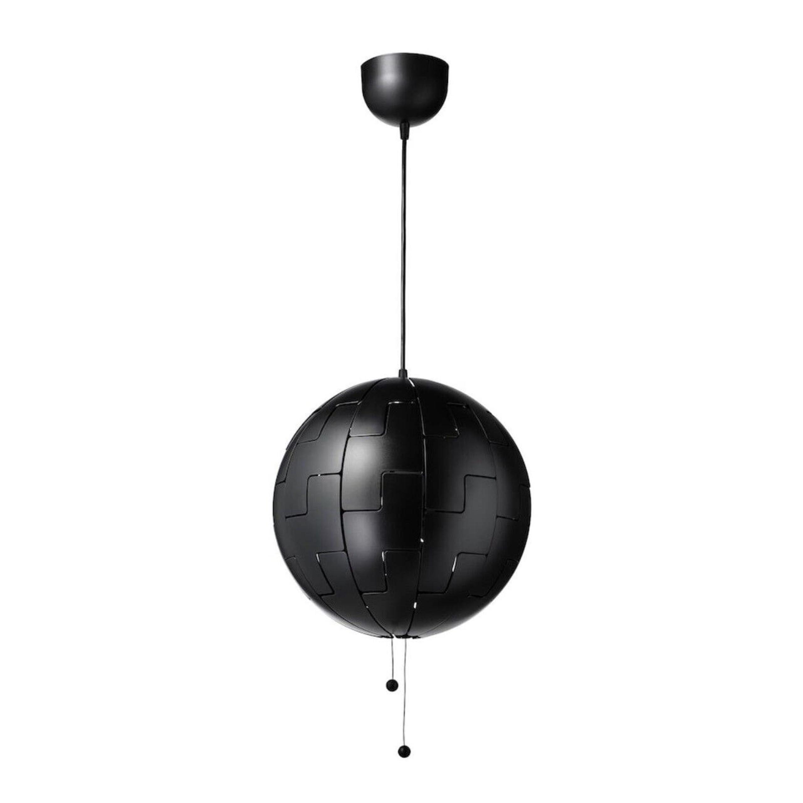 IKEA PS 2014 Pendant Lamp, Black, 14" (205.317.48) NEW