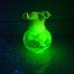 2005 Fenton Burmese 100th Anniversary Glass Messenger 7 Vase LE #2229 GLOWS