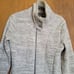 Kuhl Sweater Womens Small Cream Alaska Long Full Zip Pockets Travel Grey