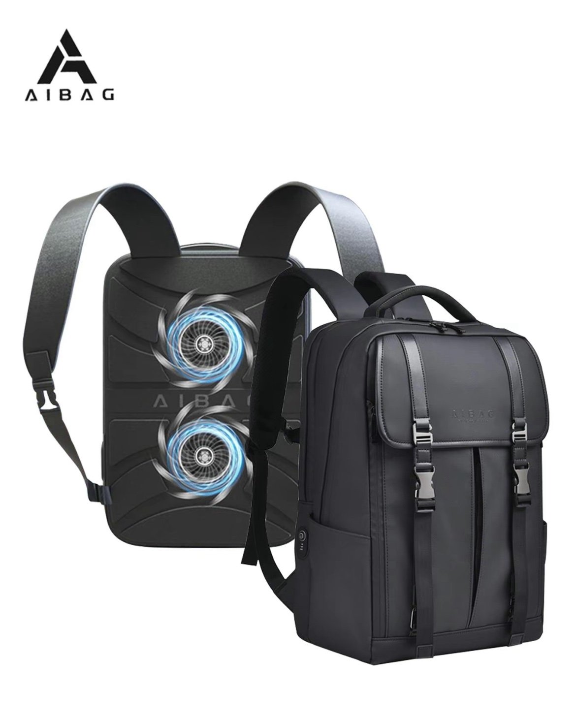 AIBAG Cooling Backpack Black