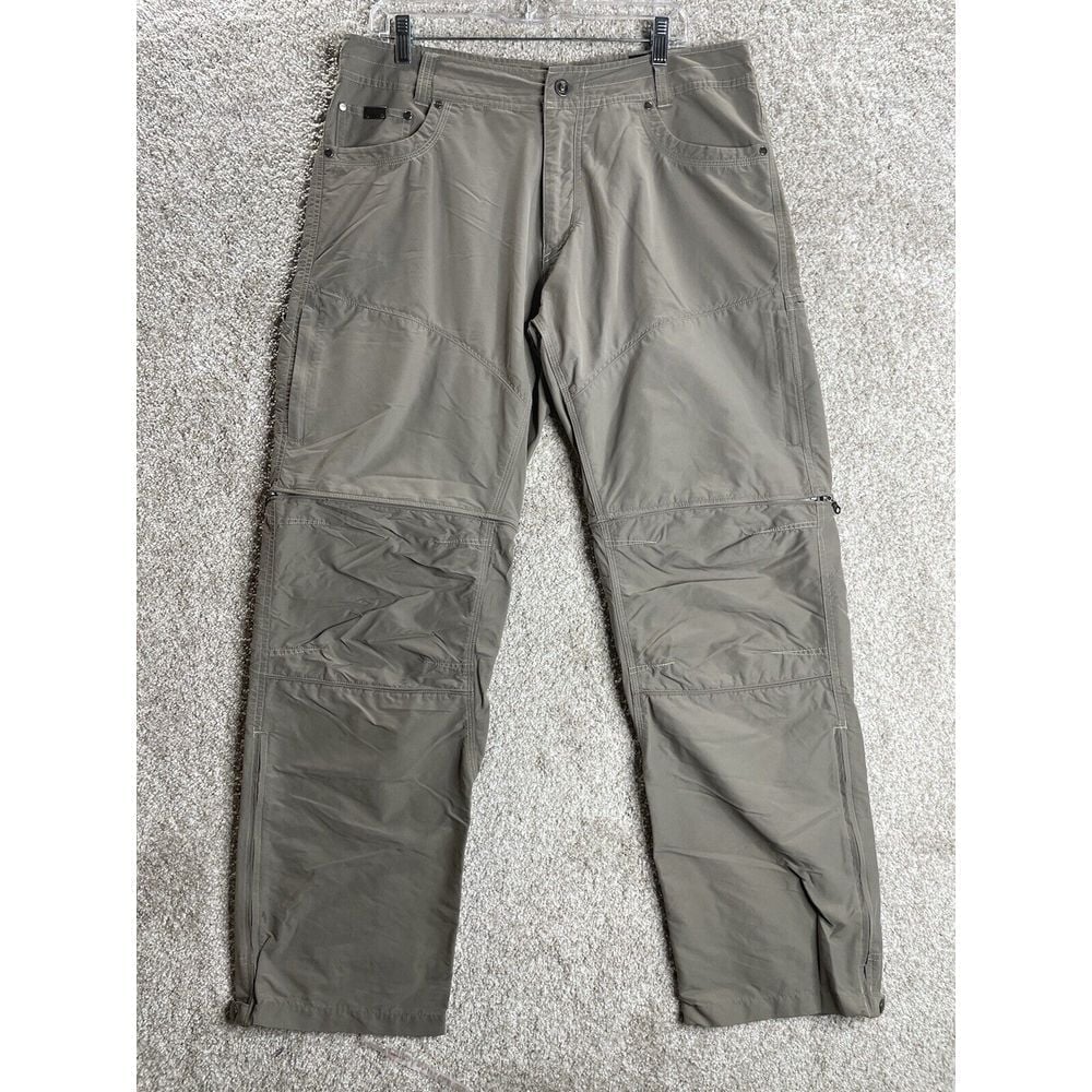 Kuhl Liberator Convertible Stealth Pants Men's 36x32 Beige Hiking
