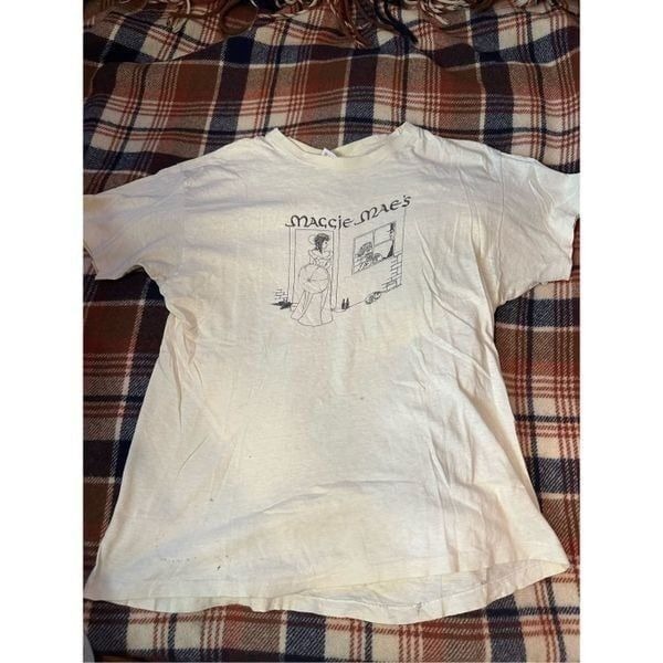 Vintage 1980s Maggie Mea’s Men’s XL Single Stitch Thin T Shirt Adult Club Entert