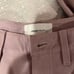 Purple vintage leather pants