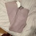 Purple vintage leather pants