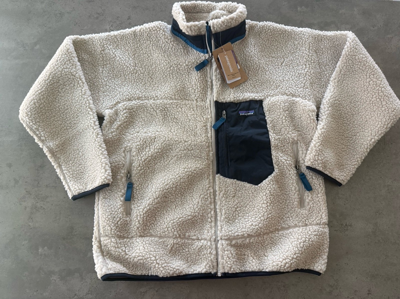 Patagonia men’s classic retro x fleece jacket size m