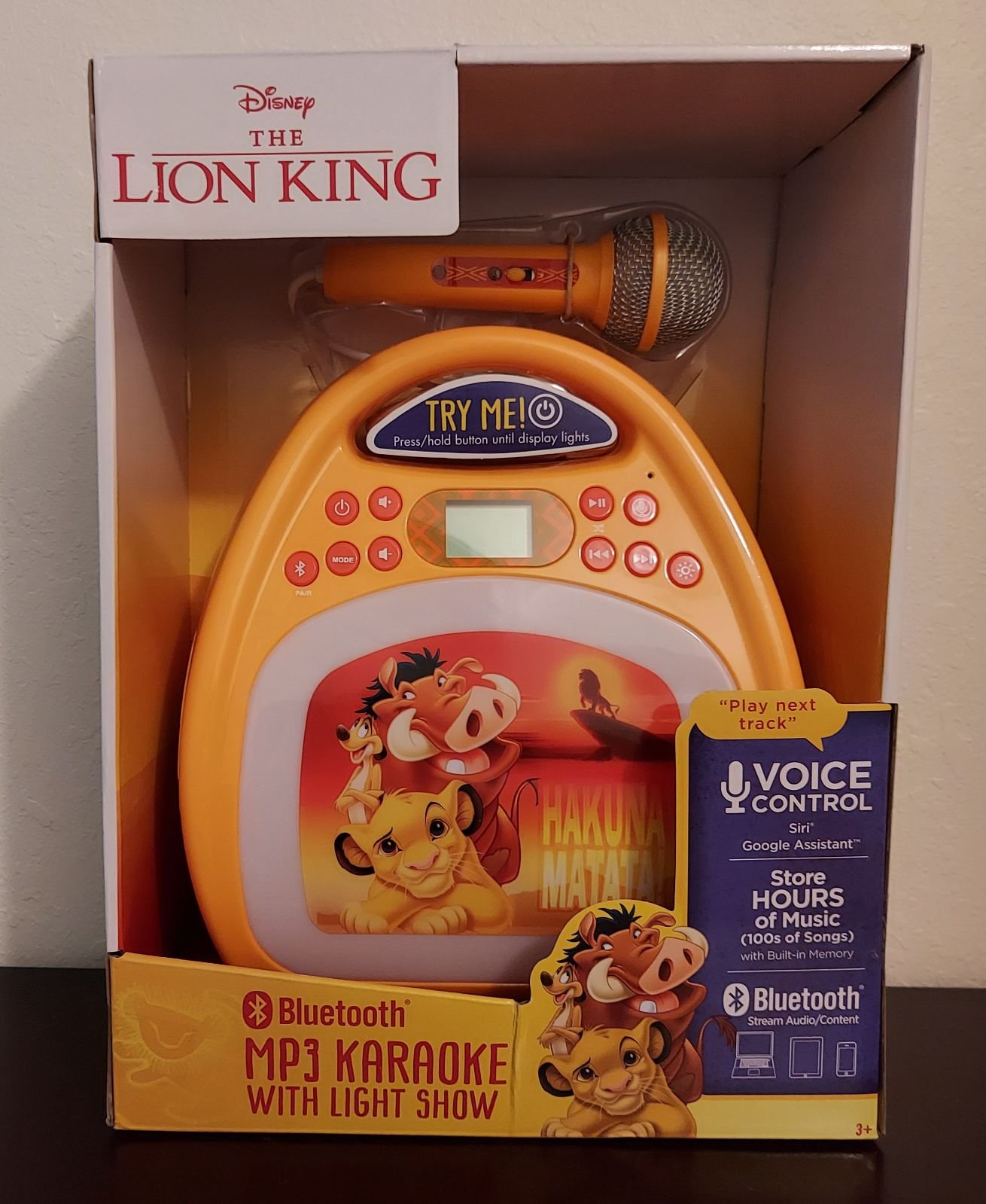 The Lion King Bluetooth Karaoke Machine