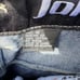 Vintage Johnny Blaze Jeans Men's 38x32 Carpenter Baggy Wide Leg Blue Denim