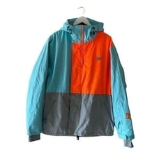 DC Color Block Snowboard Technical Anorak Snow Inside Pockets Snowbelt Men’s Eco