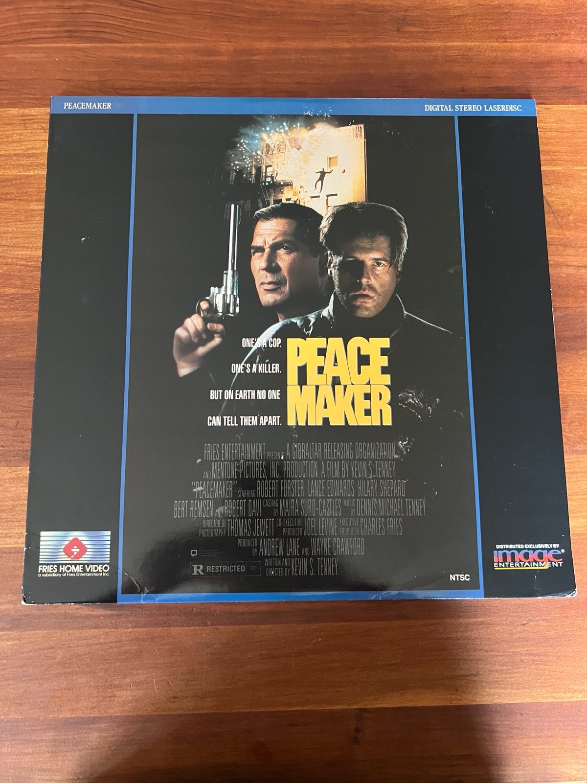 PEACE MAKER 1990 Laserdisc LD VERY GOOD CONDITION VERY RAREPEACEMAKER
