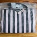 Victoria's Secret Two Piece Sripe Get-away Weekender Tote Bag W/ Zip Pouch NWT .