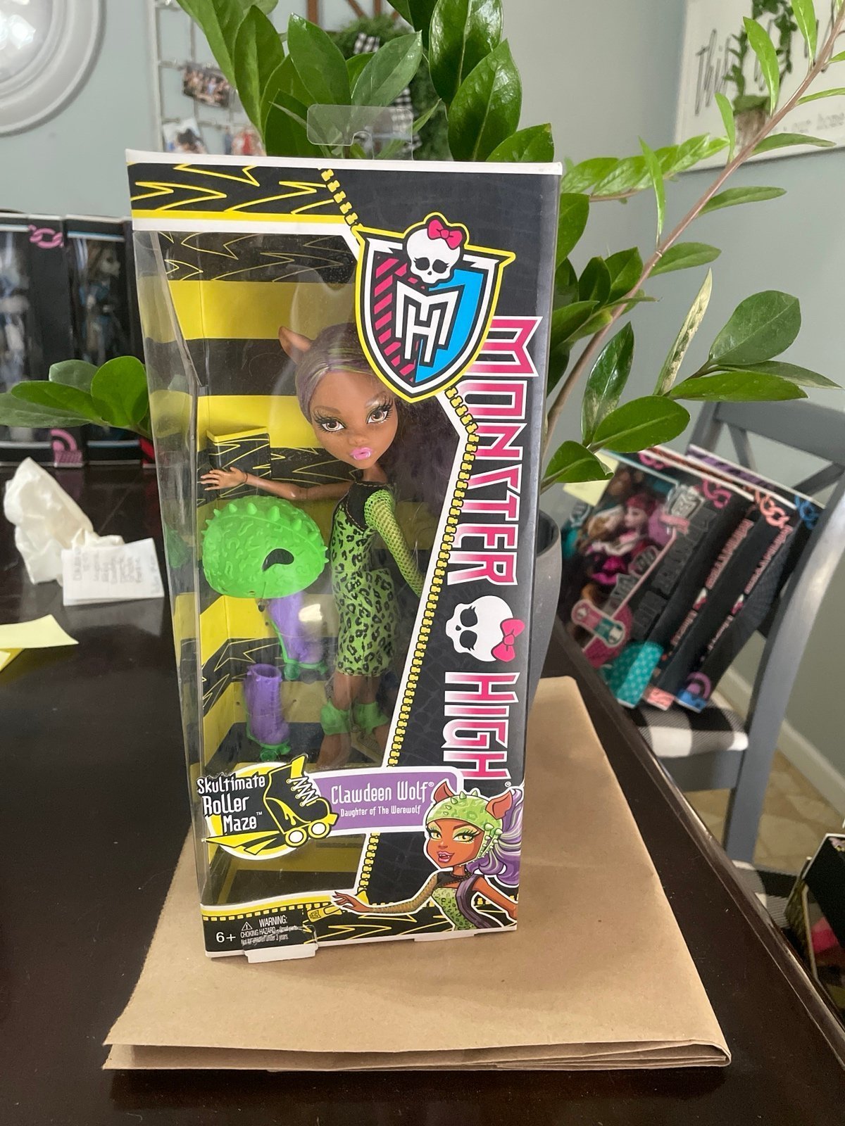Monster high skultimate roller maze Clawdeen Wolf