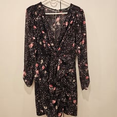Ever New Martha Frill Mini Dress